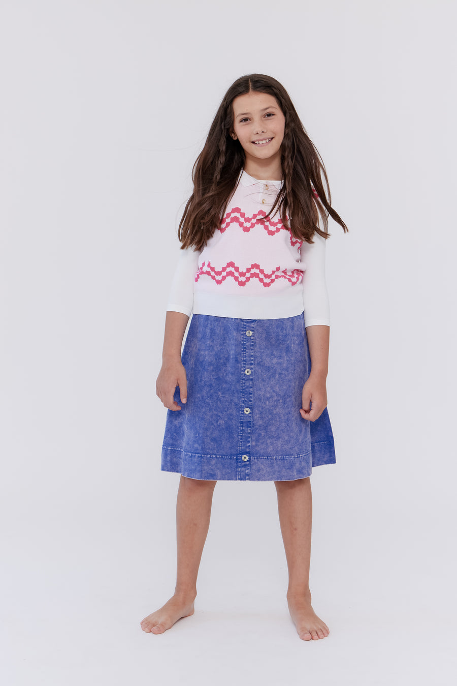 Button down skirt by Crew Kids