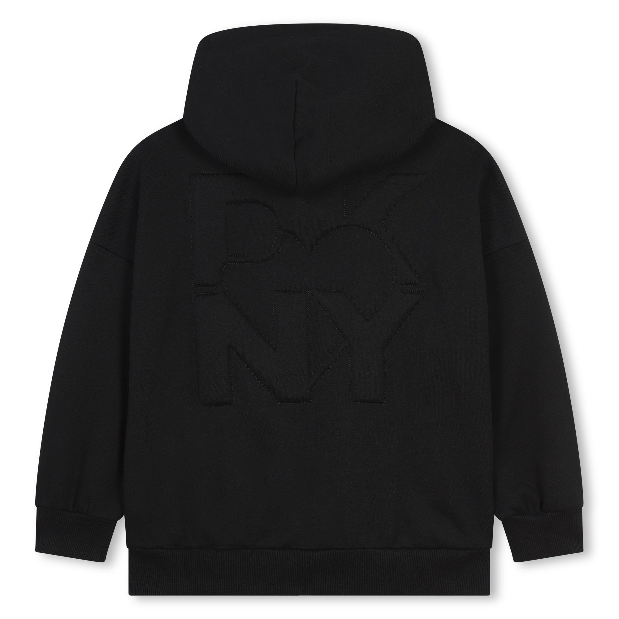 Dkny black and shops white hoodie