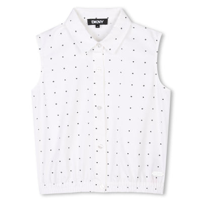 Letter print shirt by DKNY