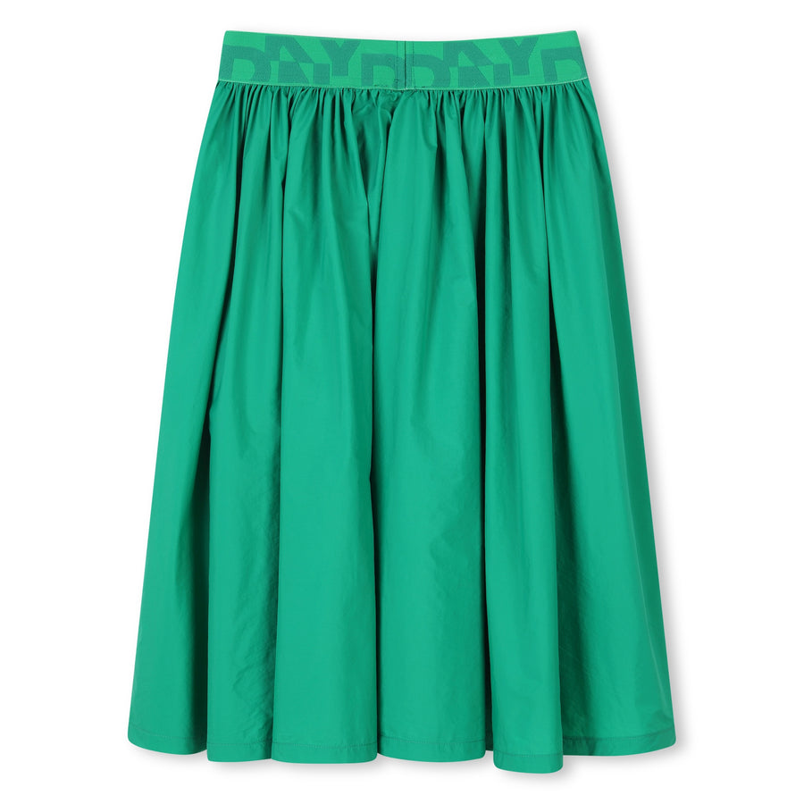 Waisted green skirt by DKNY