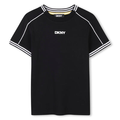 Trim black t-shirt by DKNY