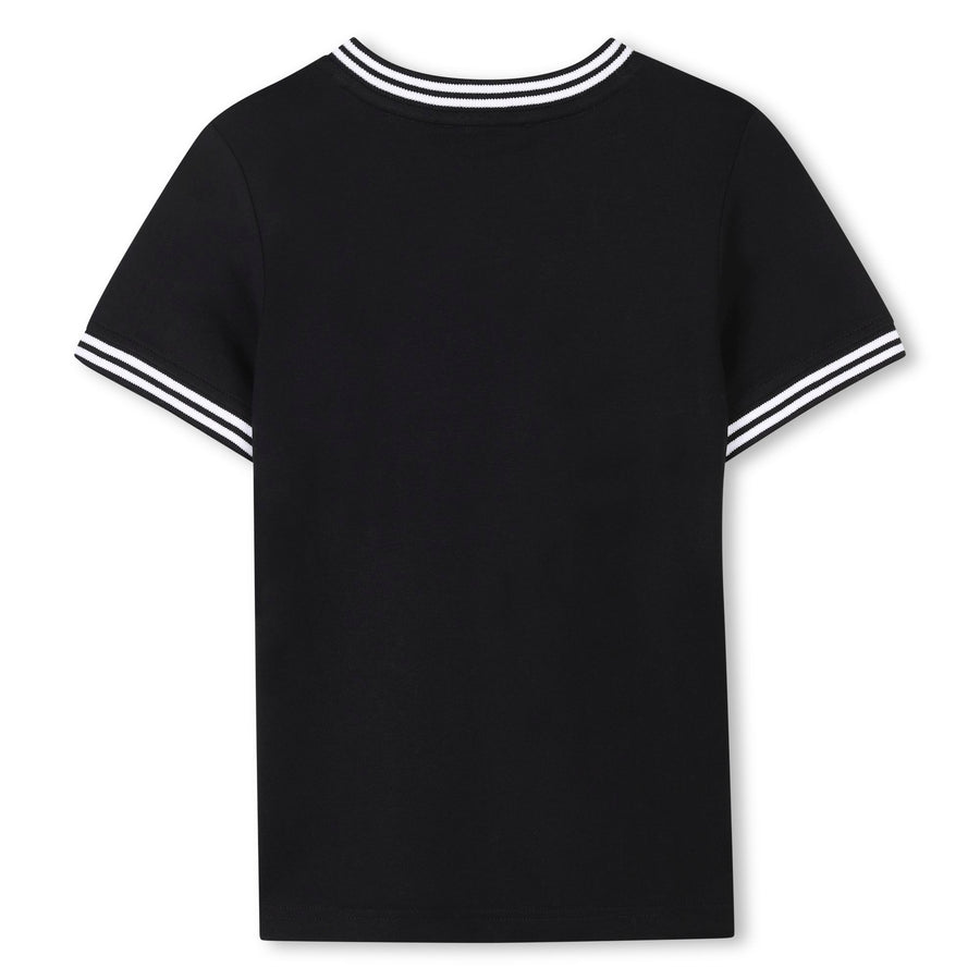 Trim black t-shirt by DKNY