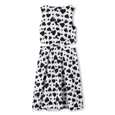 Heart printed dress by DKNY