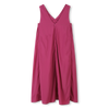 Sleeveless pink midi dress by DKNY