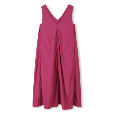 Sleeveless pink midi dress by DKNY