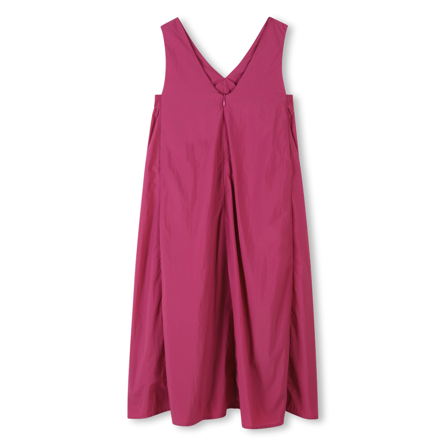 Sleeveless pink midi dress by DKNY