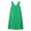 Sleeveless green midi dress by DKNY