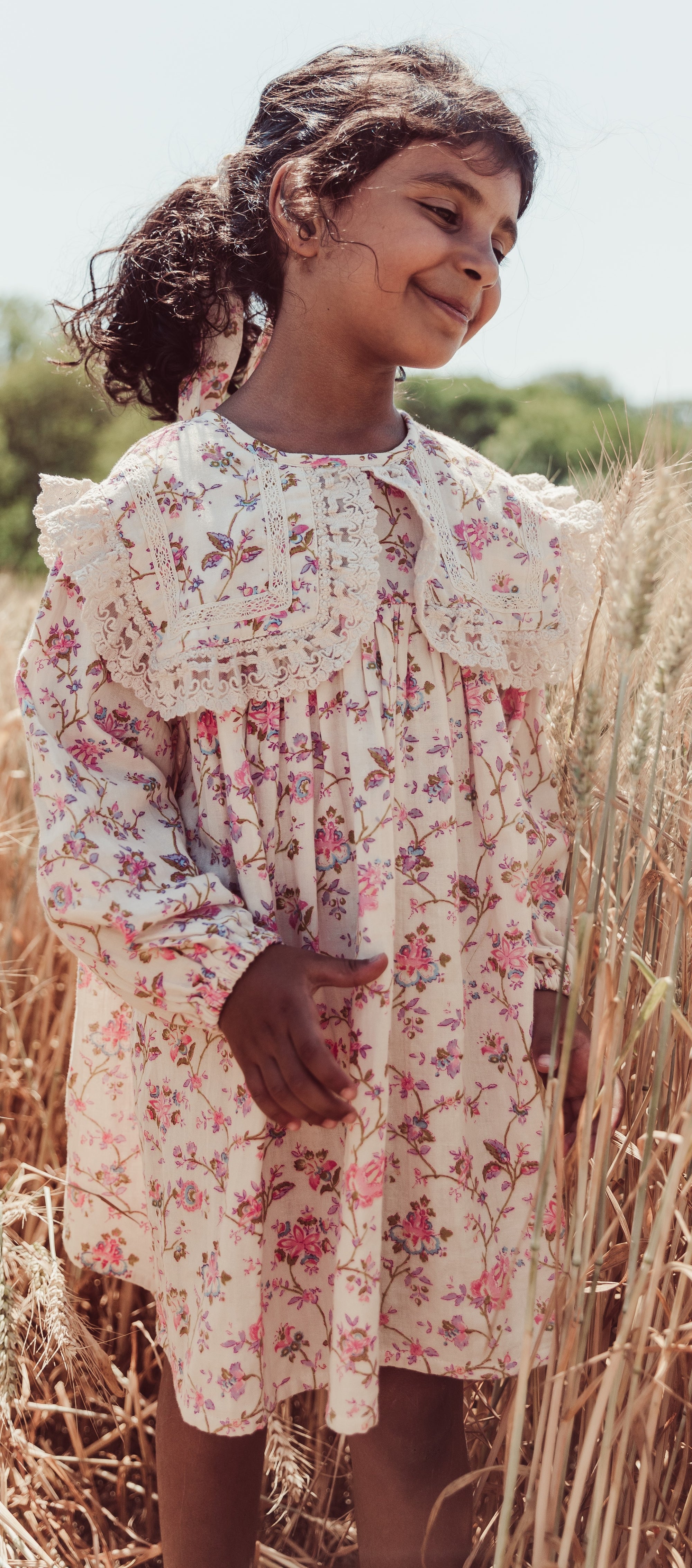 Arinola cream dress by Louise Misha