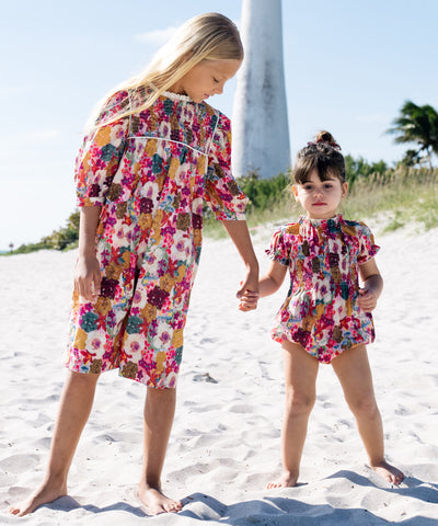 Alice floral romper by Sweet Threads