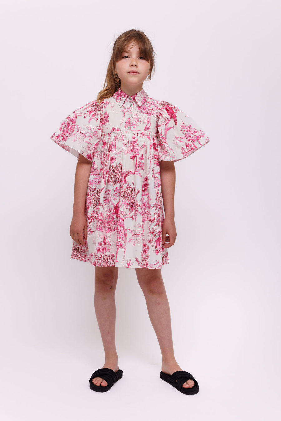 Tree printed flower dress by Christina Rohde