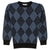 Diamond black/blue sweater by Blumint