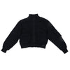 Cargo pockets black sweatshirt by MSGM