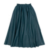 Lushy sheer green leather skirt by Venera Arapu