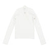 Thin rib off white sweater by Twinset