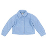 Sherpa blue jacket by Twinset