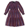 Shirred multi dress by Porter