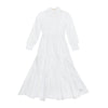 Eyelet design white dress by Alexandre Laurent