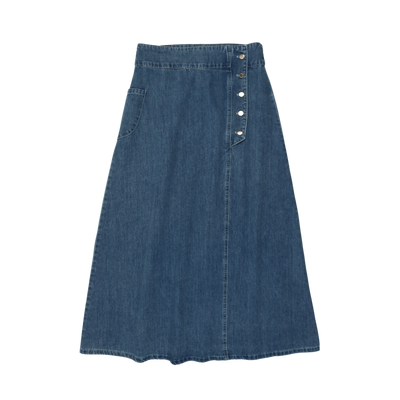 Peony denim skirt by Froo