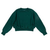 Bubble green sweatshirt by Luna Mae