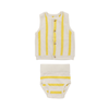 Bruno yellow knit set by Kipp