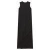 Satin black slip dress by Gem