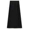 Flared black ponte skirt by Gem