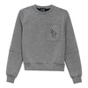 Embossed pocket grey sweatshirt by Gem