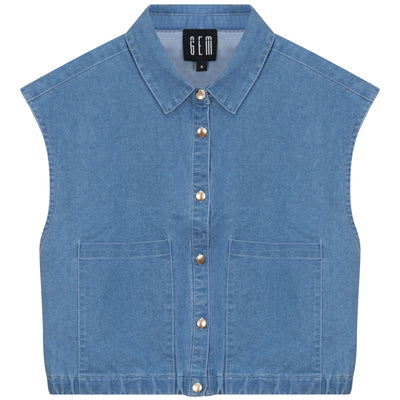 Light denim shirt by Gem