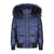 Monochromatic navy coat by Scotch Bonnet