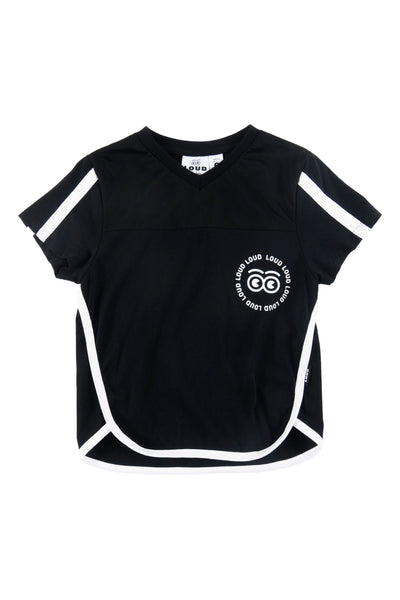 Track black t-shirt by Loud