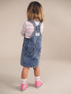 Dreamy Denim Pinafore by Hux Baby