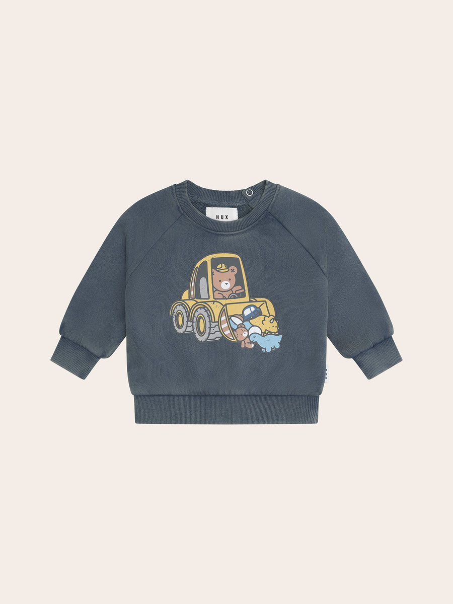 Huxbaby Organic Skateboarding top Monster Tee 4T