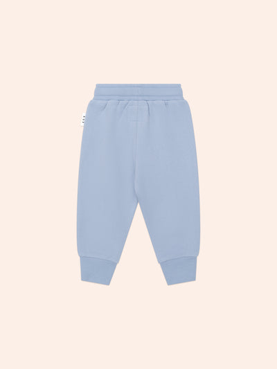 Stone Blue Furry HuxBear Sweat Set by Hux Baby