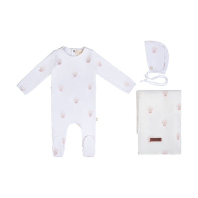 Baby's Breath Misty Rose 3 Piece Set by Citrine