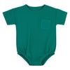 Terry green romper by Ra & Da