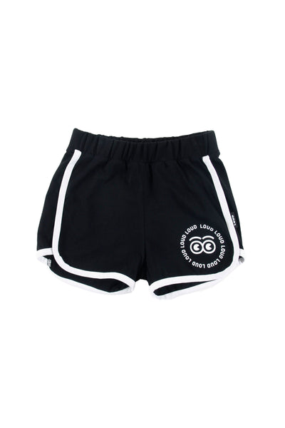 Track black shorts by Loud