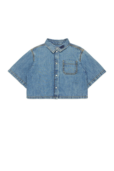 Denim blue shirt by Diesel