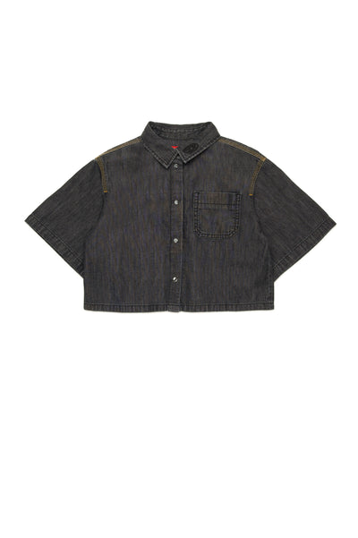 Denim black shirt by Diesel