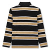 Striped black/beige polo by Boss