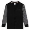 Monogram sleeves cardigan by Boss