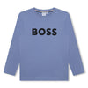 Logo blue tee by Boss