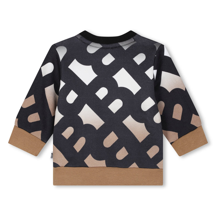 B monogram sweatshirt by Boss