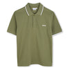 Dark green polo by Boss