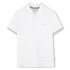 White trim polo by Boss