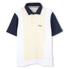 Side color block polo by Boss