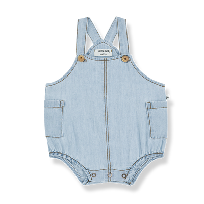 Giorgio denim romper by 1 + In The Family