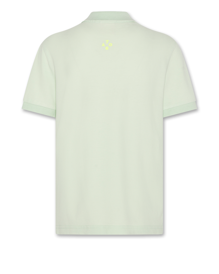 Otsan green polo t-shirt by AO76