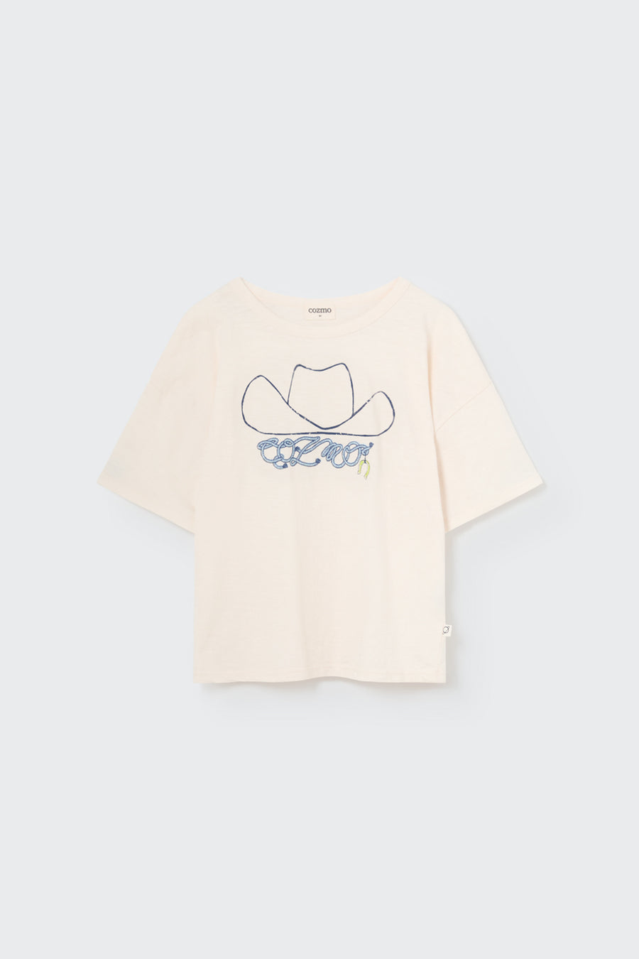 Hat print t-shirt by Cozmo