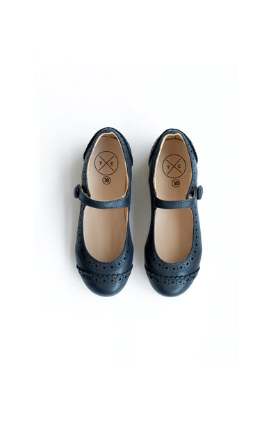 Ink Mary janes by Tannery & Co