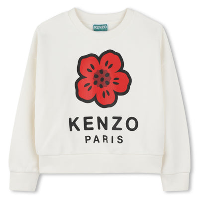 Flower logo sweatshirt by Kenzo